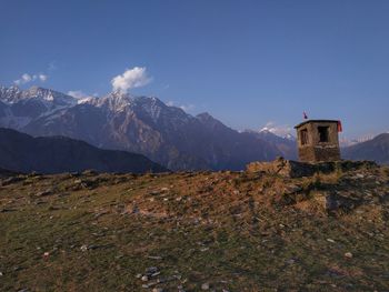 Temple at top of mountain