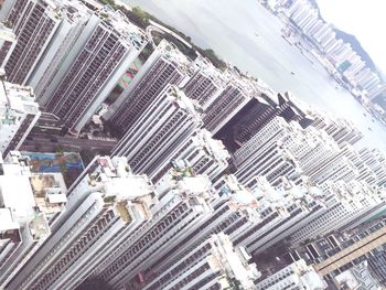 Aerial view of city