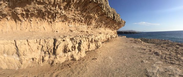 Panoramic view of sea against sky