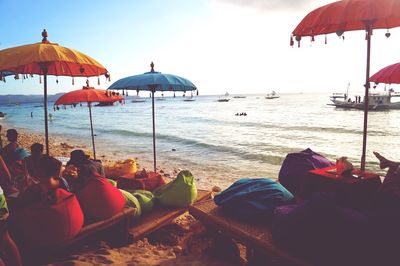 People on beach