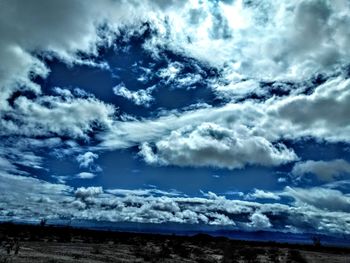 Low angle view of clouds in sky