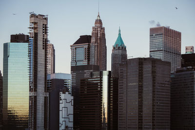 Skyscrapers in city