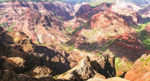 Scenic view of mountains