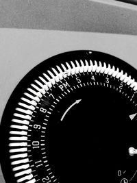 Close-up of electric fan