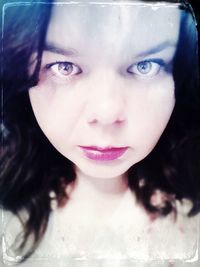 Portrait of young woman