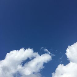 Low angle view of clouds in sky