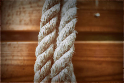 Close-up of wooden plank