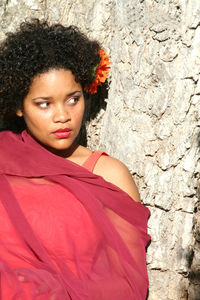 Portrait of a young woman