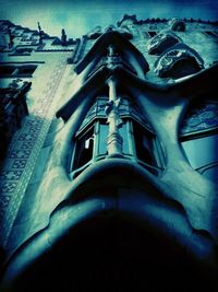 Low angle view of built structure