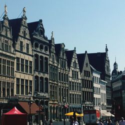 Buildings in city