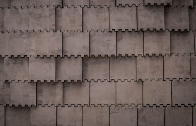 Full frame shot of old building