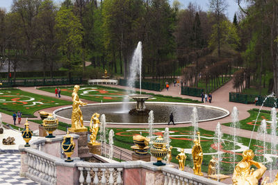 Fountain in park