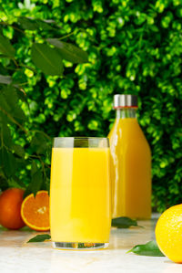 Close-up of drink on table