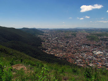 Aerial view of cityscape