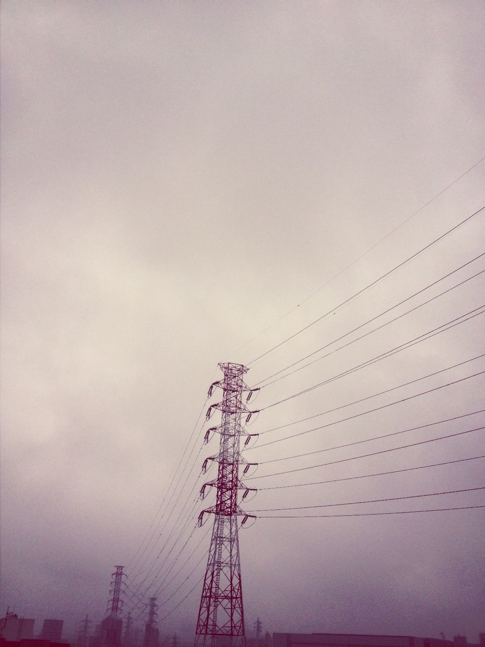 power line, electricity pylon, power supply, electricity, connection, low angle view, cable, silhouette, fuel and power generation, technology, sky, sunset, power cable, dusk, outdoors, nature, clear sky, no people, electricity tower, built structure