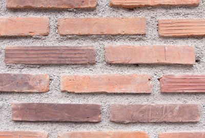 Full frame shot of brick wall