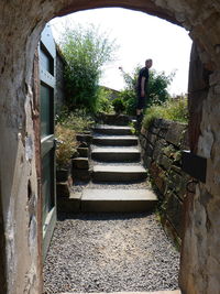 Staircase of building