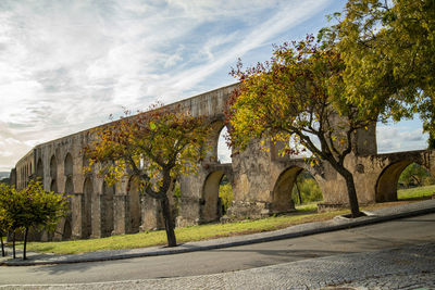 View of old building