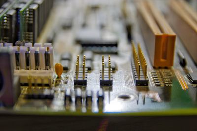 Close-up of computer keyboard
