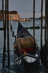 Gondola in a sea