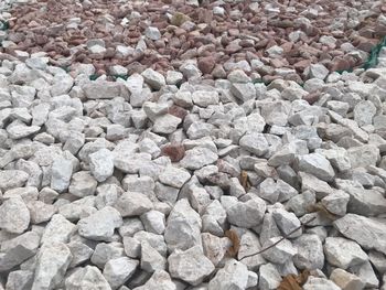 Full frame shot of stones