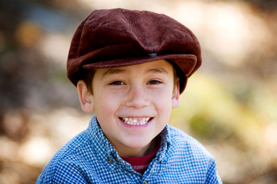 Portrait of smiling boy