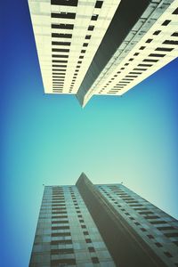 Low angle view of modern building