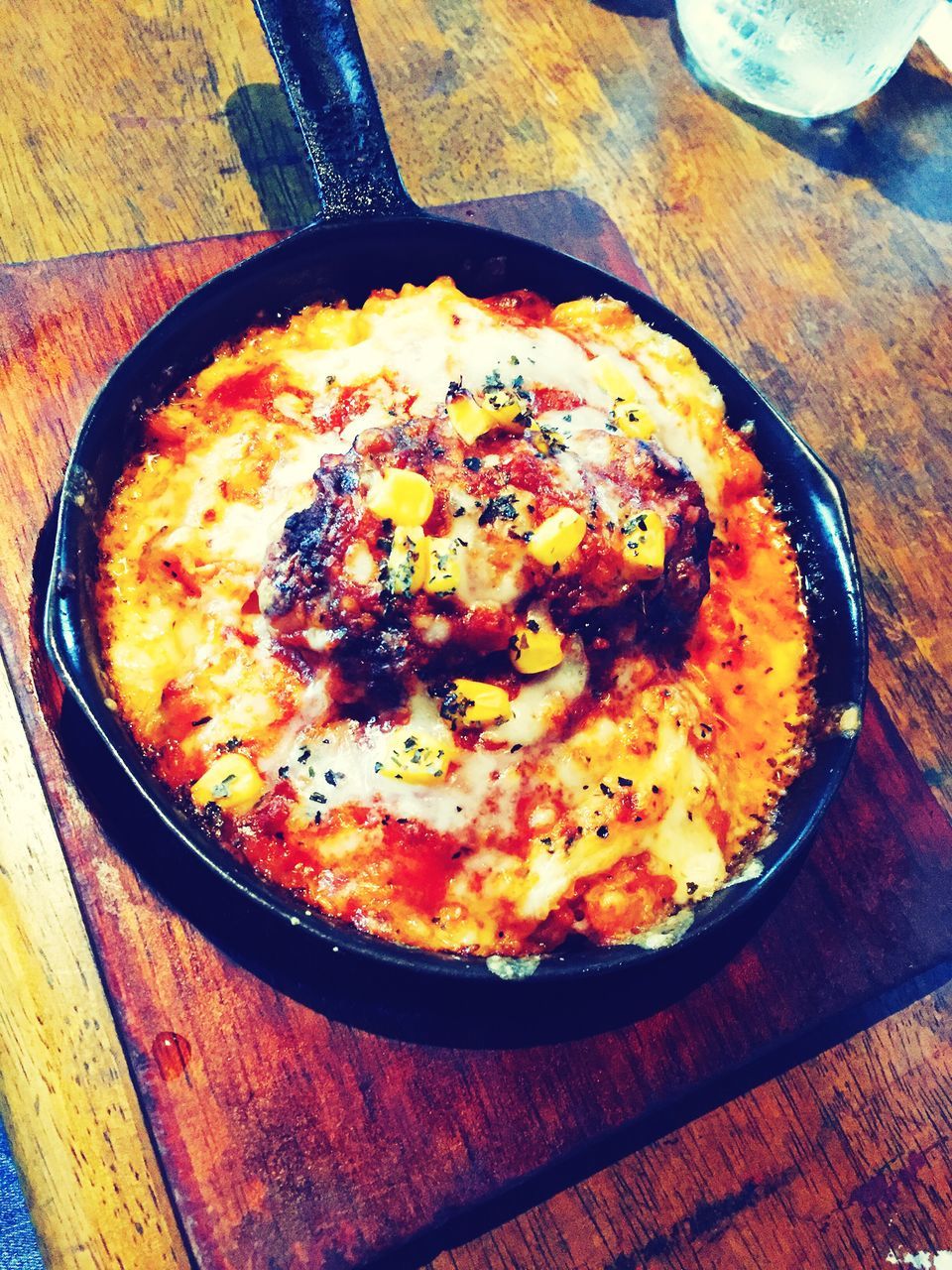 CLOSE-UP OF SERVED FOOD ON TABLE