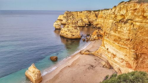 Praya da marinha in lagos, the algarve, portugal