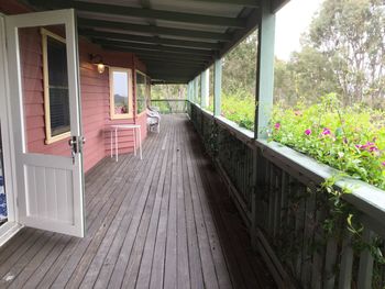 Corridor in greenhouse