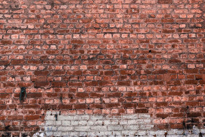 Full frame shot of brick wall