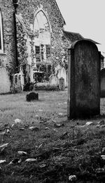 Old ruin of building