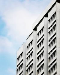 Low angle view of building against sky