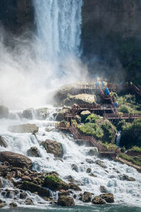 Scenic view of american niagara falls