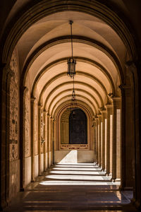 Corridor of building