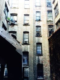 Low angle view of residential building