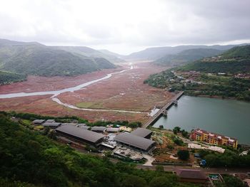 Aerial view of a city