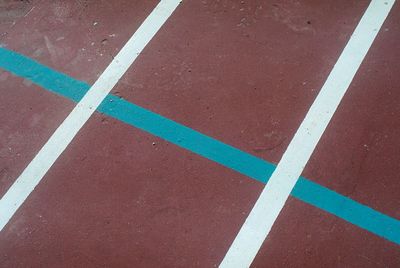 Full frame shot of zebra crossing