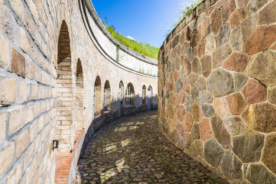 Boyen fortress. former prussian fortress used during wwi and wwii. gizycko, poland, 11 june 2022