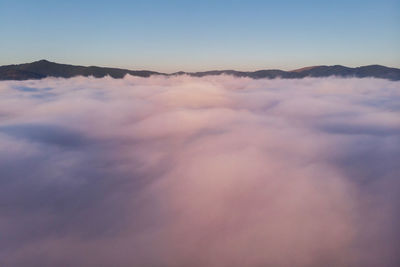 Scenic view of cloudscape against sky