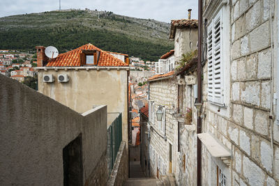 Exterior architecture and building design at dubrovnik, croatia