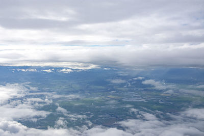 Scenic view of clouds in sky