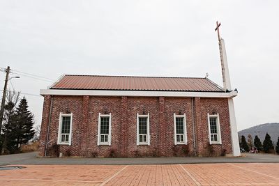 Exterior of building against sky