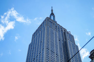 Low angle view of buildings against sky