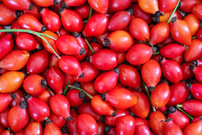 Full frame shot of tomatoes