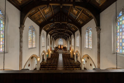 Interior of church