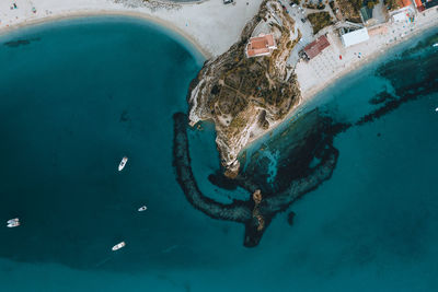 Tropea city in calabria near the mediterranean sea