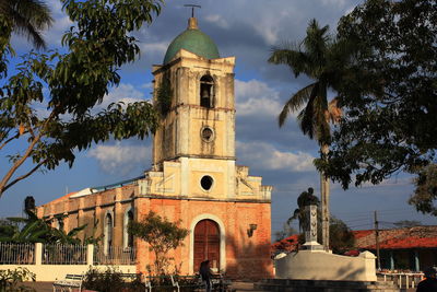 View of historic building against sky