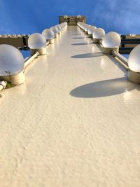 Close-up - the lights on magere brug skinny bridge