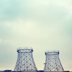 Low angle view of built structure against sky
